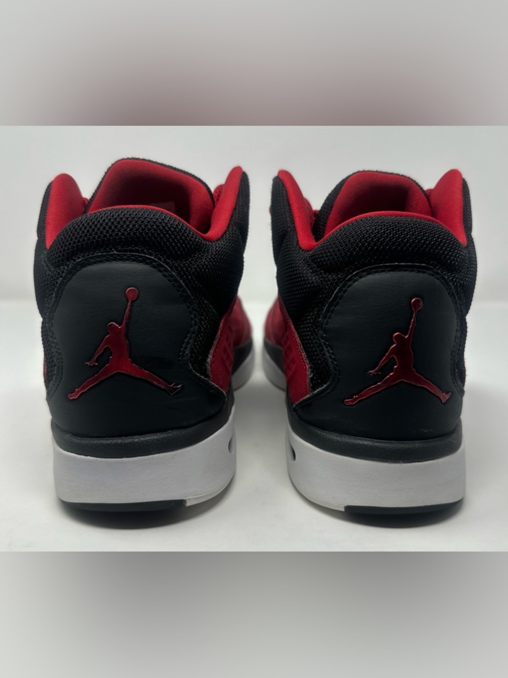 Air Jordan New School University Red Basketball Mid Top (Cleaned & Refreshed) - Picture 9 of 13